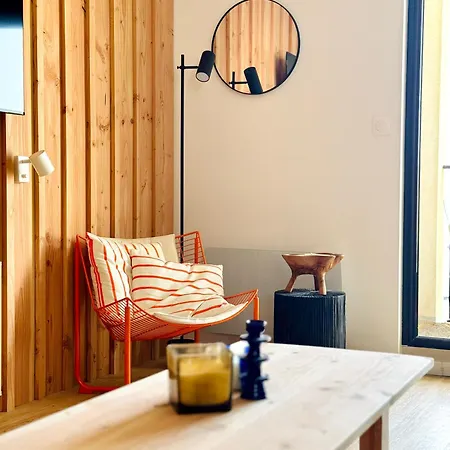 Dune Horizon à 2 Min Avec Balcon Apartamento *